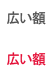 넓은이마